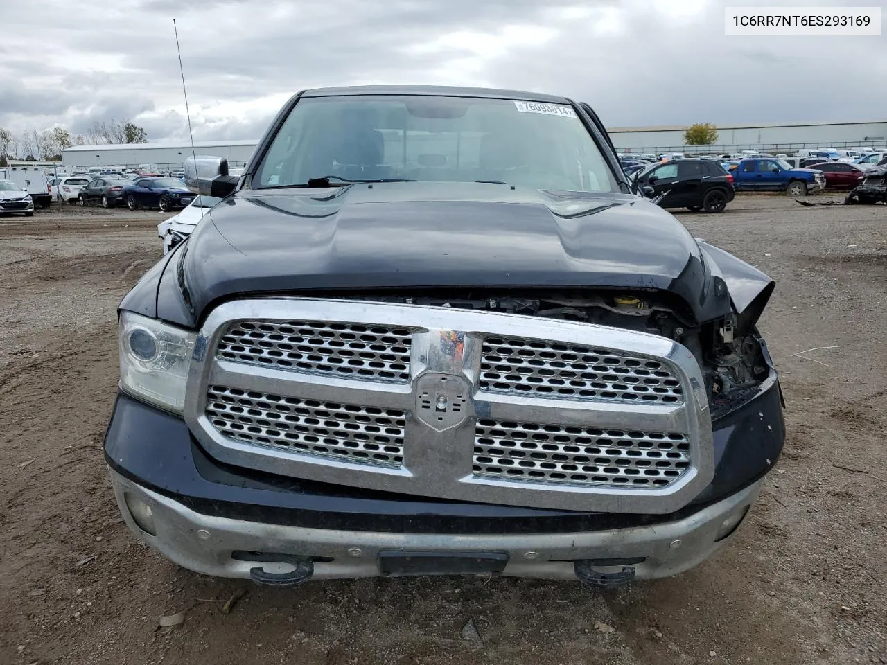 2014 Ram 1500 Laramie VIN: 1C6RR7NT6ES293169 Lot: 76093014