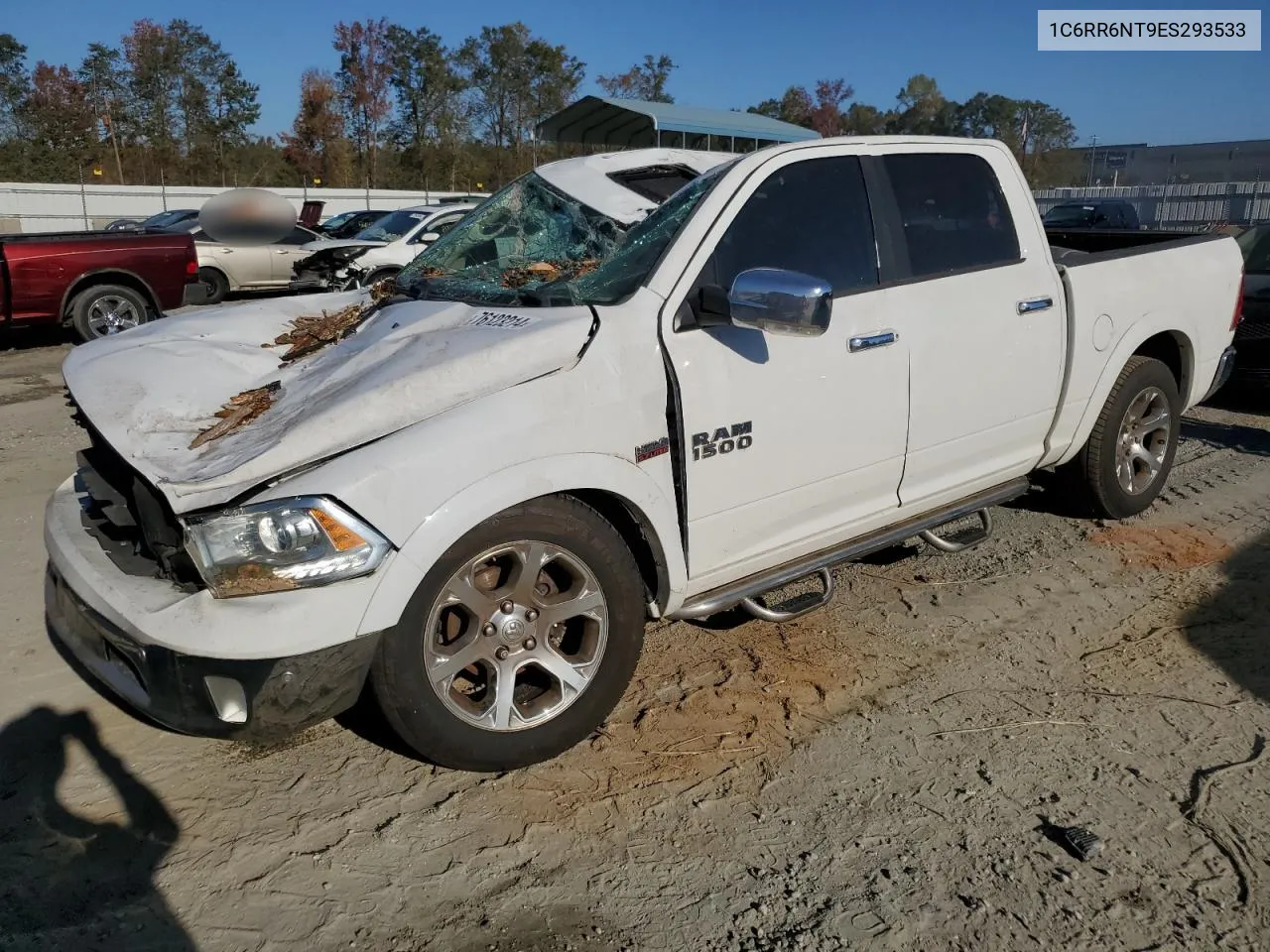 2014 Ram 1500 Laramie VIN: 1C6RR6NT9ES293533 Lot: 76123214