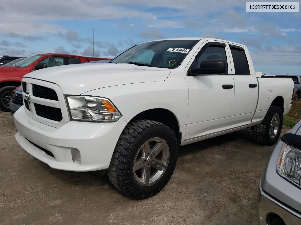 2014 Ram 1500 St VIN: 1C6RR7FT8ES308186 Lot: 76163444