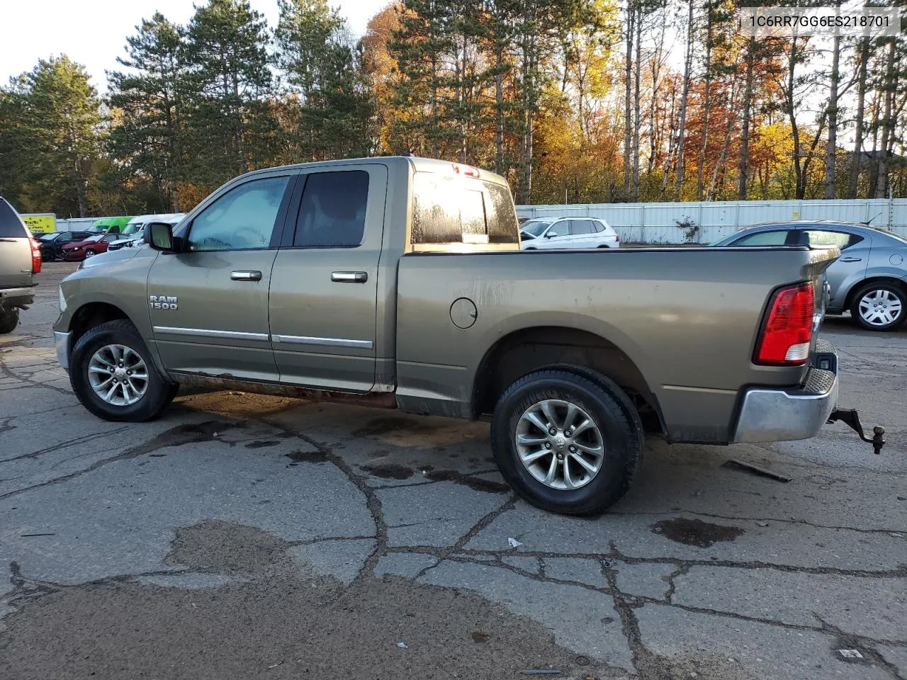 2014 Ram 1500 Slt VIN: 1C6RR7GG6ES218701 Lot: 76203484