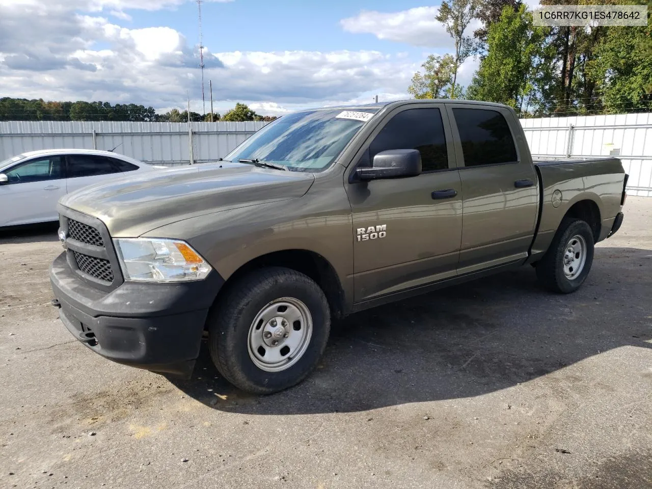 2014 Ram 1500 St VIN: 1C6RR7KG1ES478642 Lot: 76251284