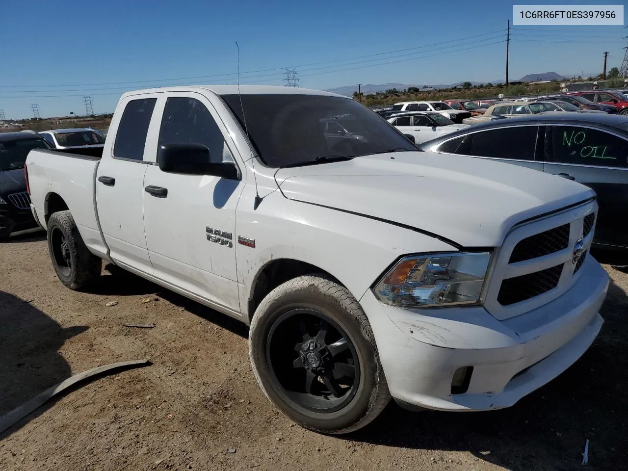 2014 Ram 1500 St VIN: 1C6RR6FT0ES397956 Lot: 76313154