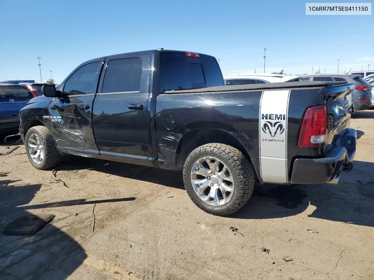 2014 Ram 1500 Sport VIN: 1C6RR7MT5ES411150 Lot: 76378044