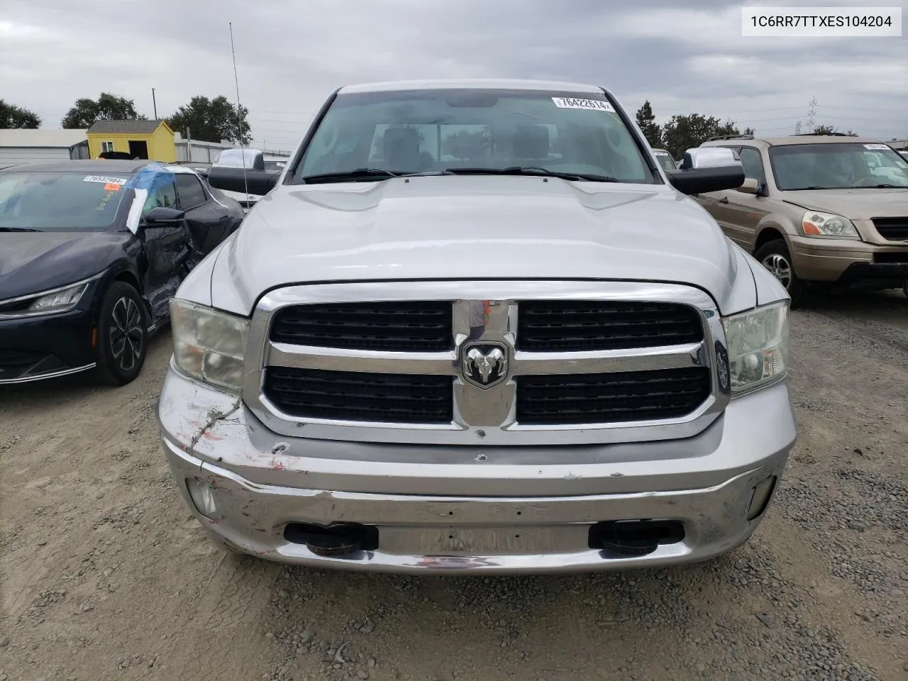 2014 Ram 1500 Slt VIN: 1C6RR7TTXES104204 Lot: 76422614