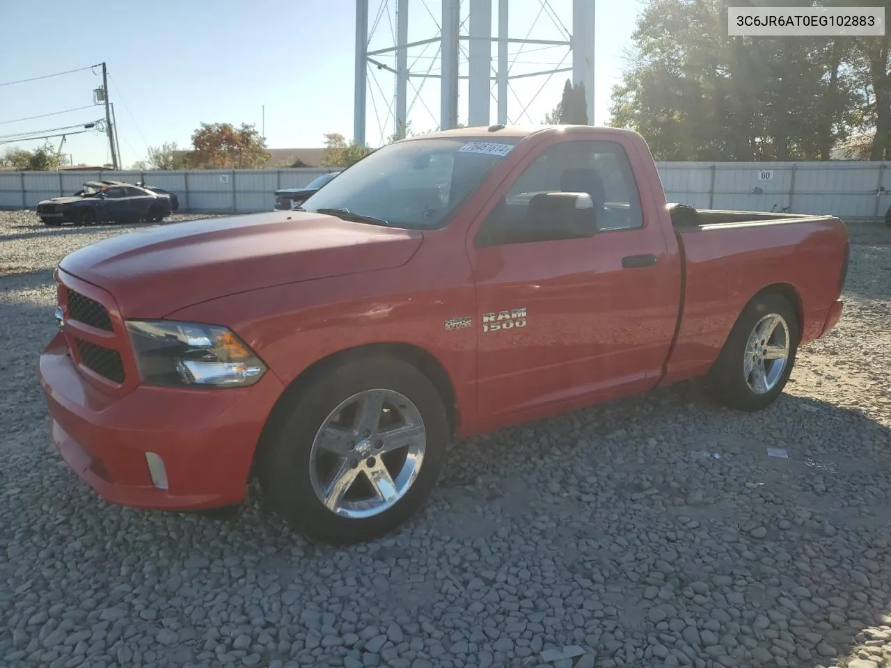 2014 Ram 1500 St VIN: 3C6JR6AT0EG102883 Lot: 76461614