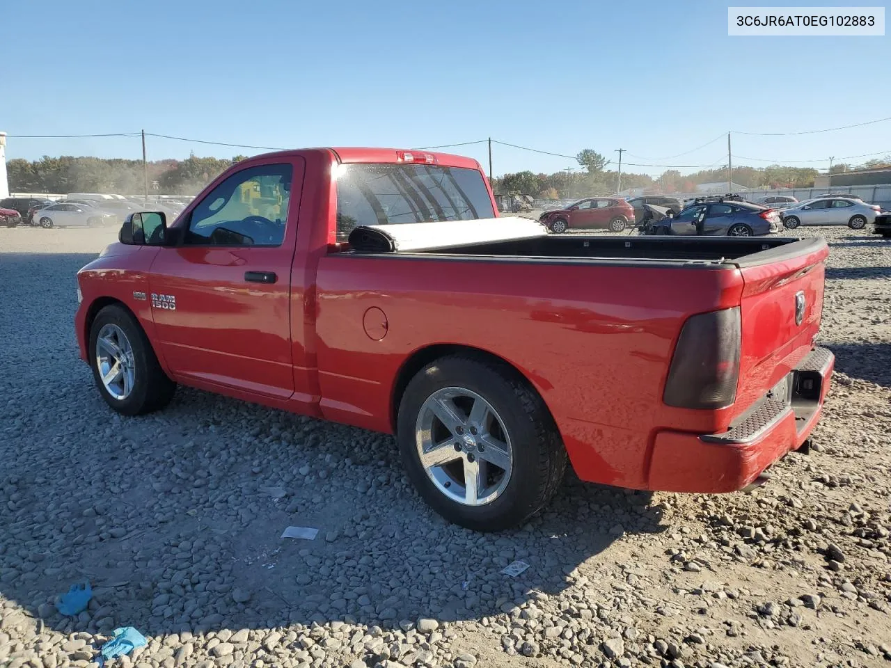 2014 Ram 1500 St VIN: 3C6JR6AT0EG102883 Lot: 76461614