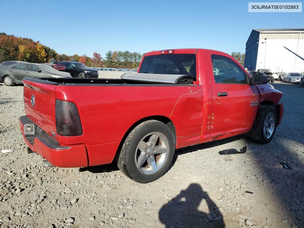 2014 Ram 1500 St VIN: 3C6JR6AT0EG102883 Lot: 76461614