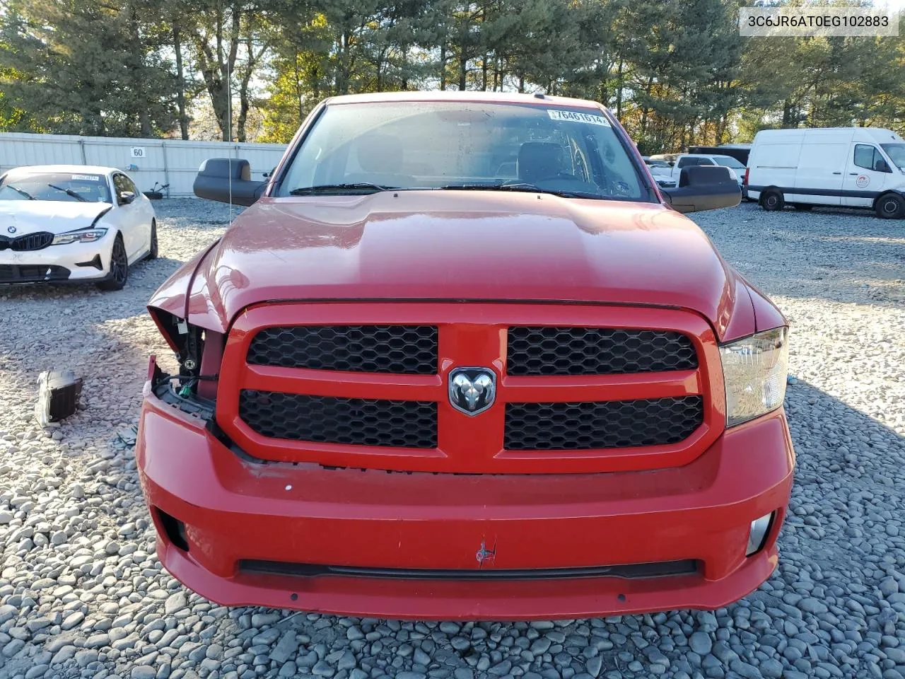 2014 Ram 1500 St VIN: 3C6JR6AT0EG102883 Lot: 76461614