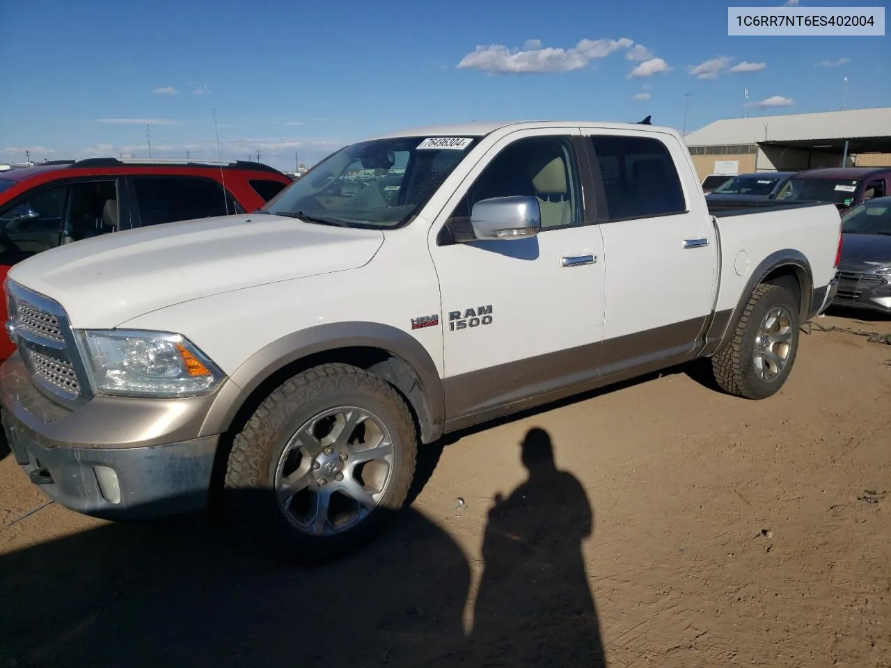 2014 Ram 1500 Laramie VIN: 1C6RR7NT6ES402004 Lot: 76496304