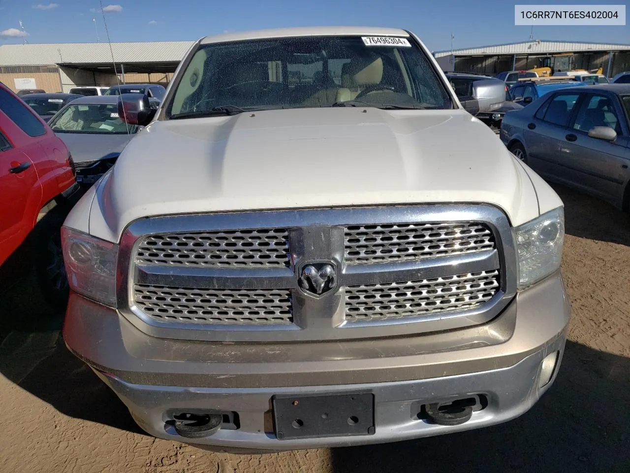 2014 Ram 1500 Laramie VIN: 1C6RR7NT6ES402004 Lot: 76496304