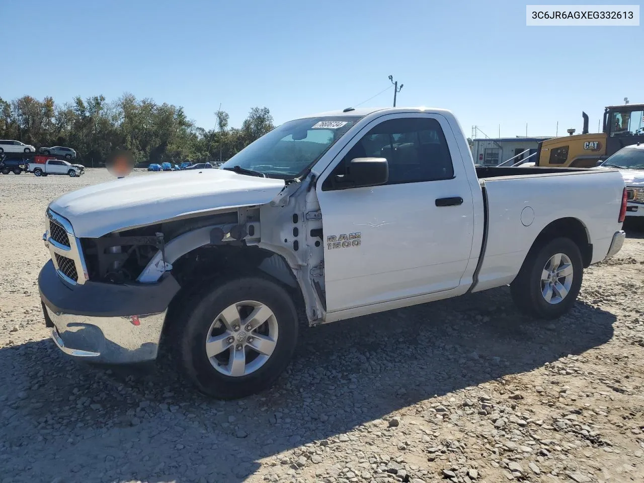 2014 Ram 1500 St VIN: 3C6JR6AGXEG332613 Lot: 76606734