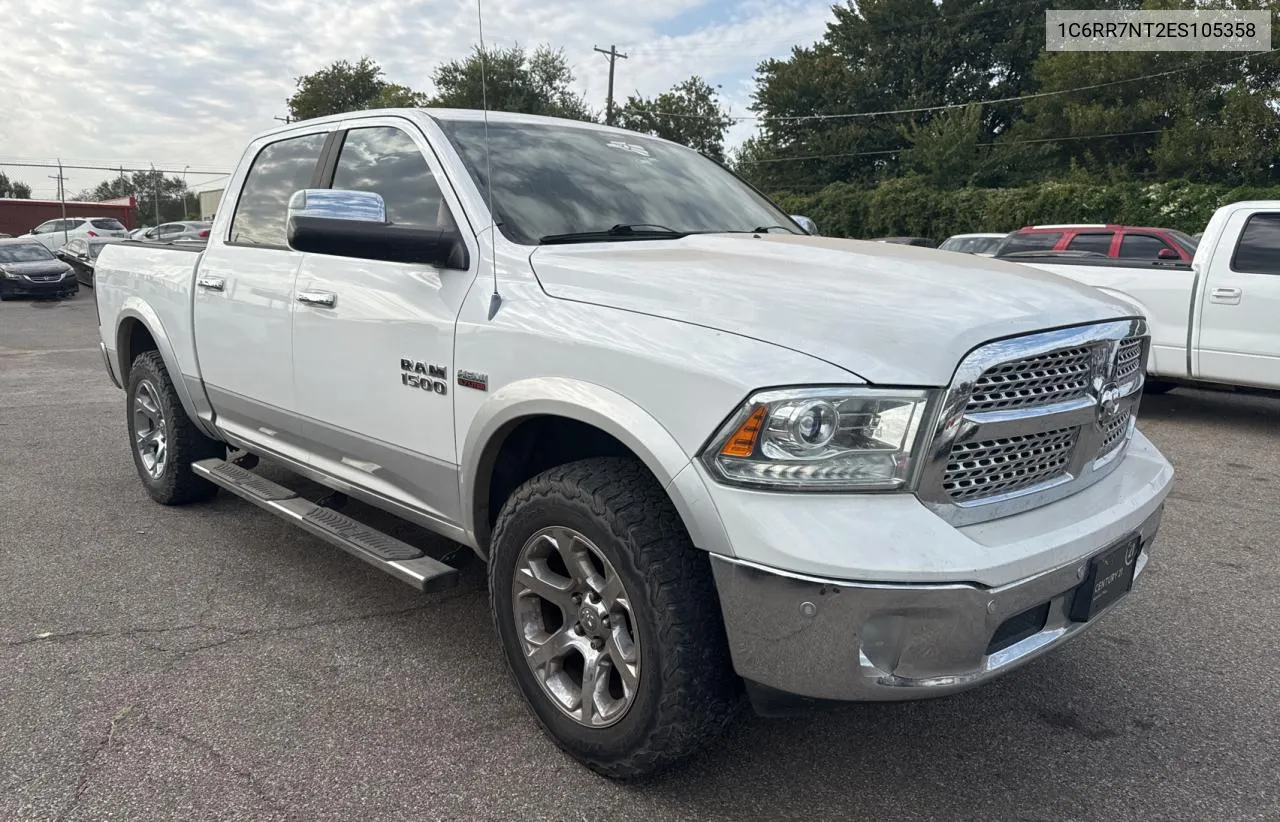 2014 Ram 1500 Laramie VIN: 1C6RR7NT2ES105358 Lot: 76614554