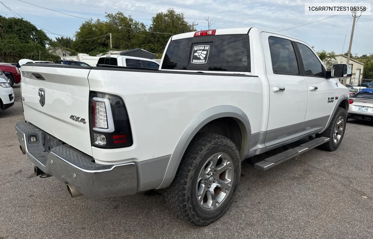 2014 Ram 1500 Laramie VIN: 1C6RR7NT2ES105358 Lot: 76614554