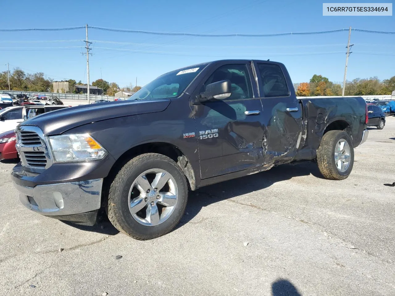 2014 Ram 1500 Slt VIN: 1C6RR7GT5ES334694 Lot: 76631734