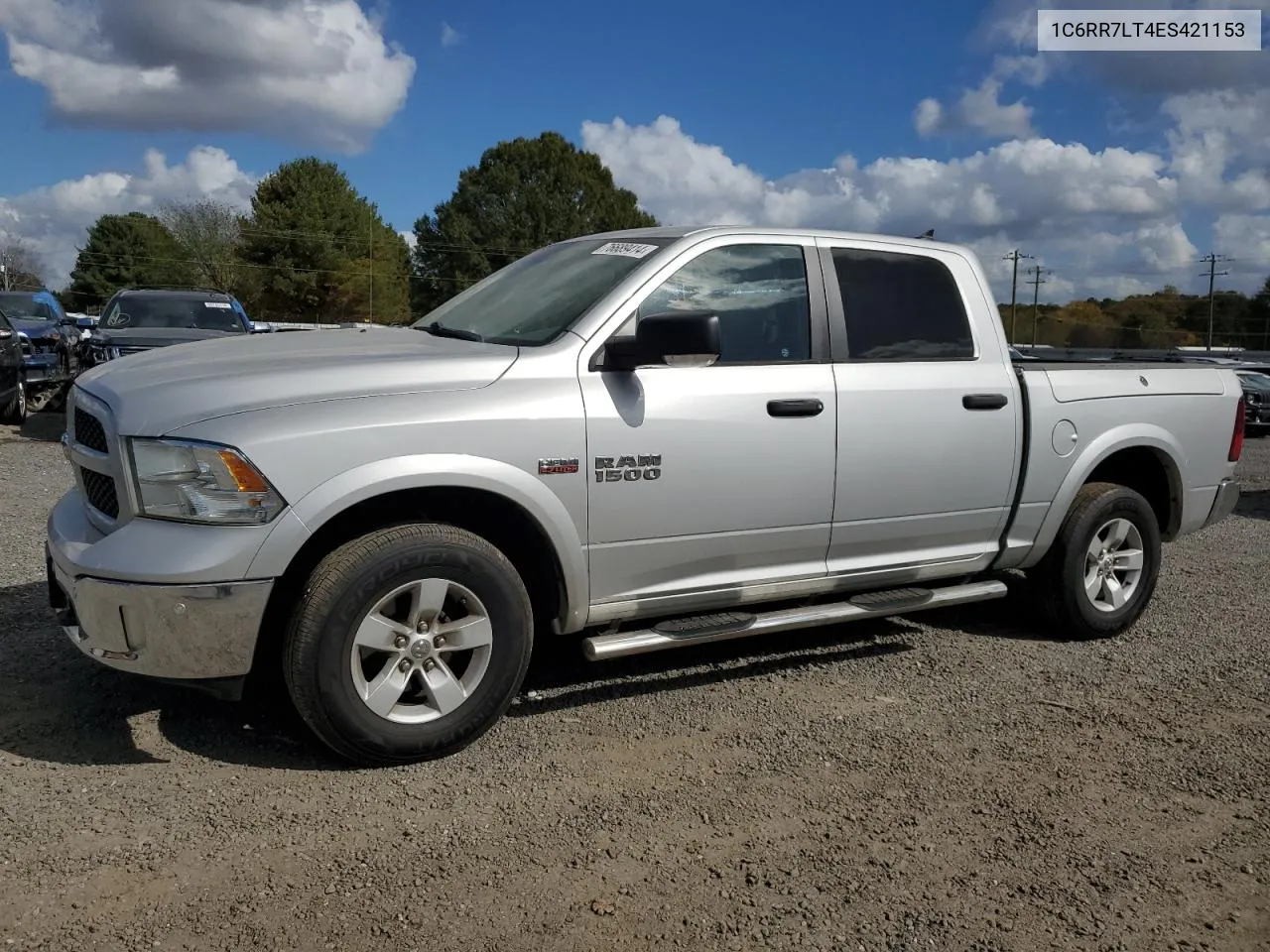 2014 Ram 1500 Slt VIN: 1C6RR7LT4ES421153 Lot: 76689414