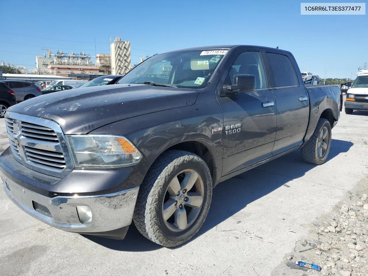 2014 Ram 1500 Slt VIN: 1C6RR6LT3ES377477 Lot: 76711614