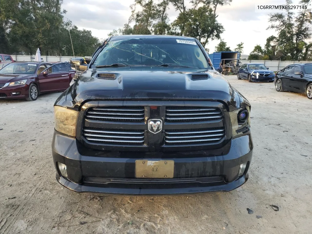 2014 Ram 1500 Sport VIN: 1C6RR7MTXES297145 Lot: 76750544