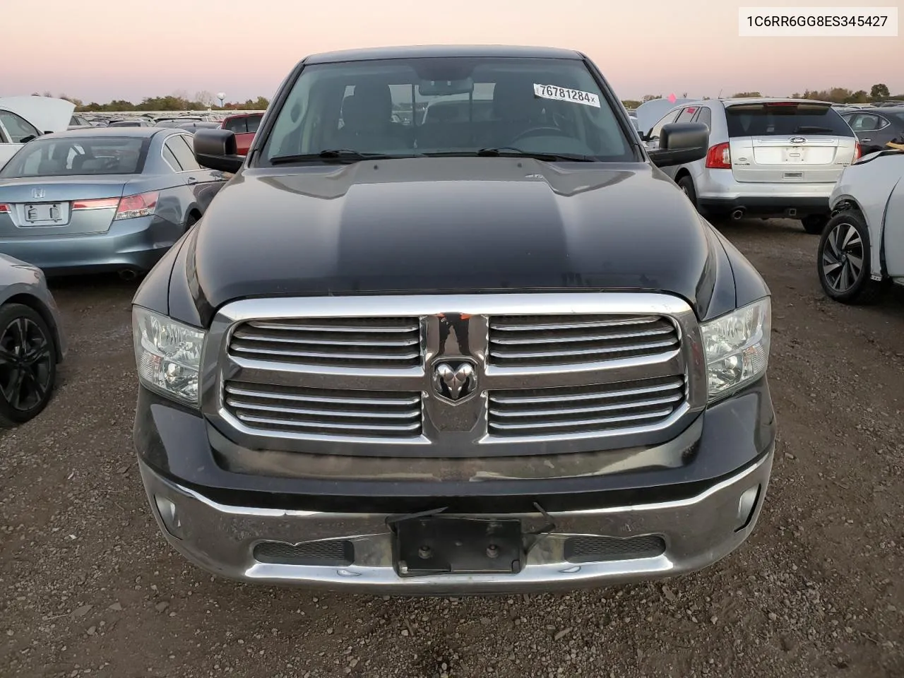 2014 Ram 1500 Slt VIN: 1C6RR6GG8ES345427 Lot: 76781284