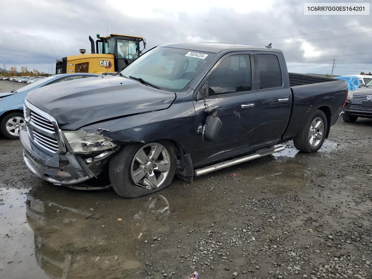 2014 Ram 1500 Slt VIN: 1C6RR7GG0ES164201 Lot: 76834234