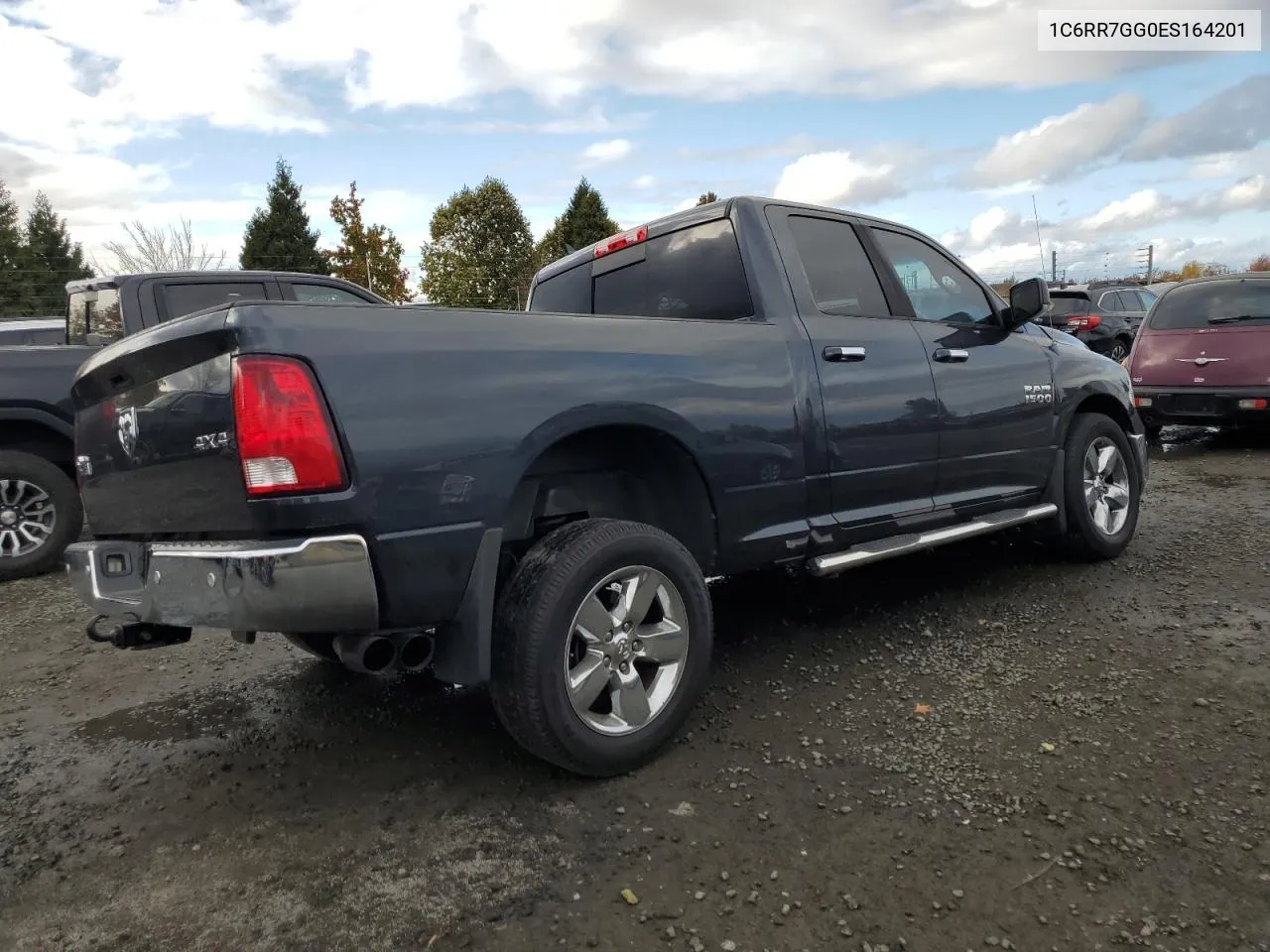 2014 Ram 1500 Slt VIN: 1C6RR7GG0ES164201 Lot: 76834234