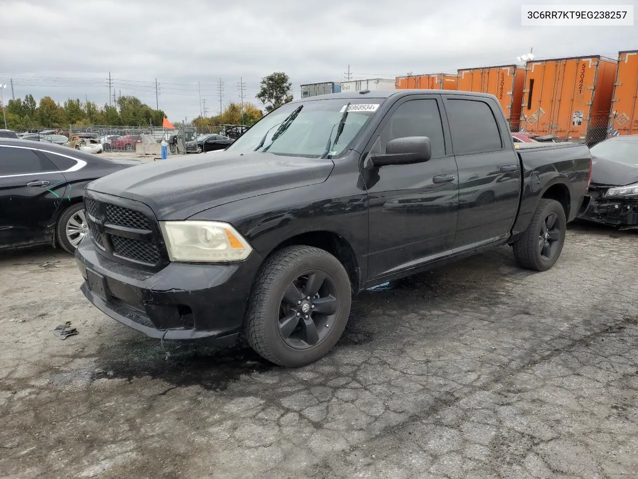 2014 Ram 1500 St VIN: 3C6RR7KT9EG238257 Lot: 76968934