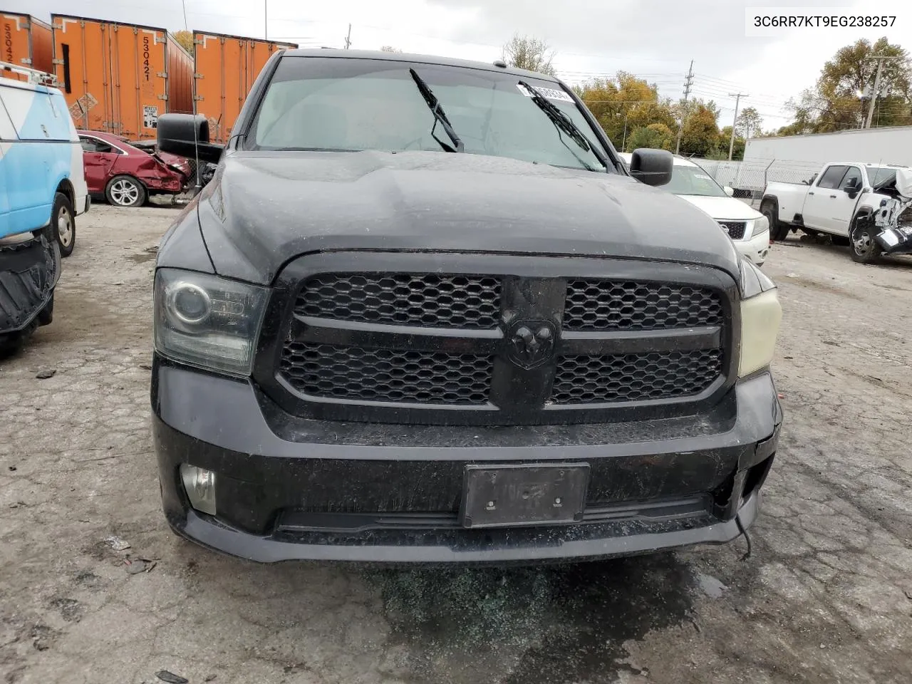 2014 Ram 1500 St VIN: 3C6RR7KT9EG238257 Lot: 76968934