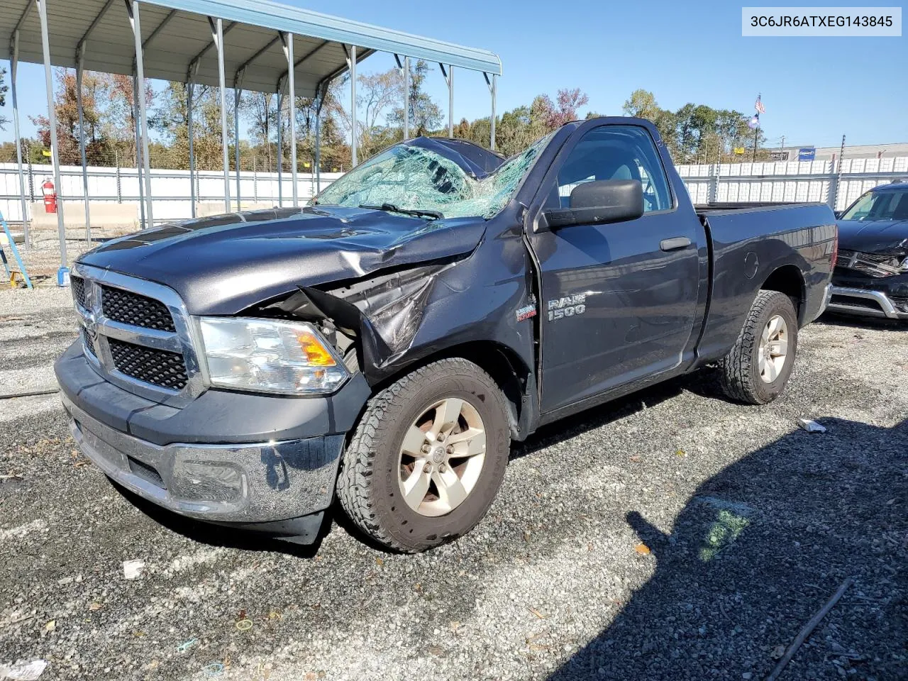 2014 Ram 1500 St VIN: 3C6JR6ATXEG143845 Lot: 76970934