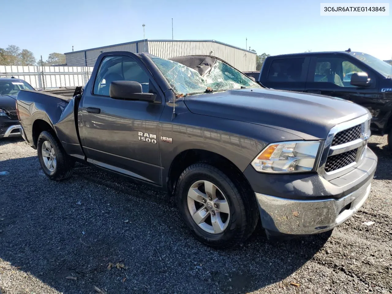 2014 Ram 1500 St VIN: 3C6JR6ATXEG143845 Lot: 76970934