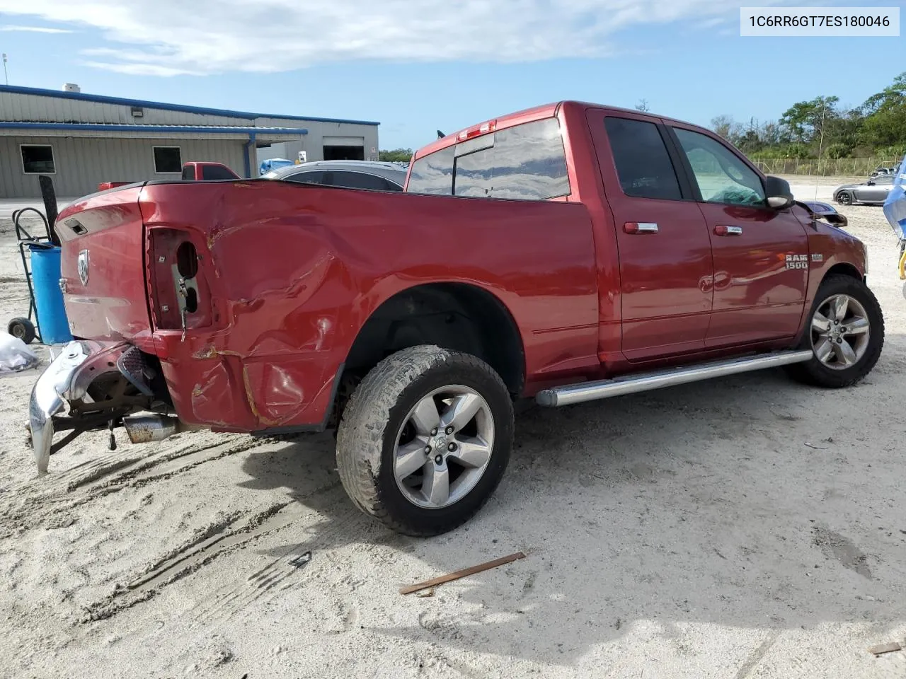 2014 Ram 1500 Slt VIN: 1C6RR6GT7ES180046 Lot: 77005834