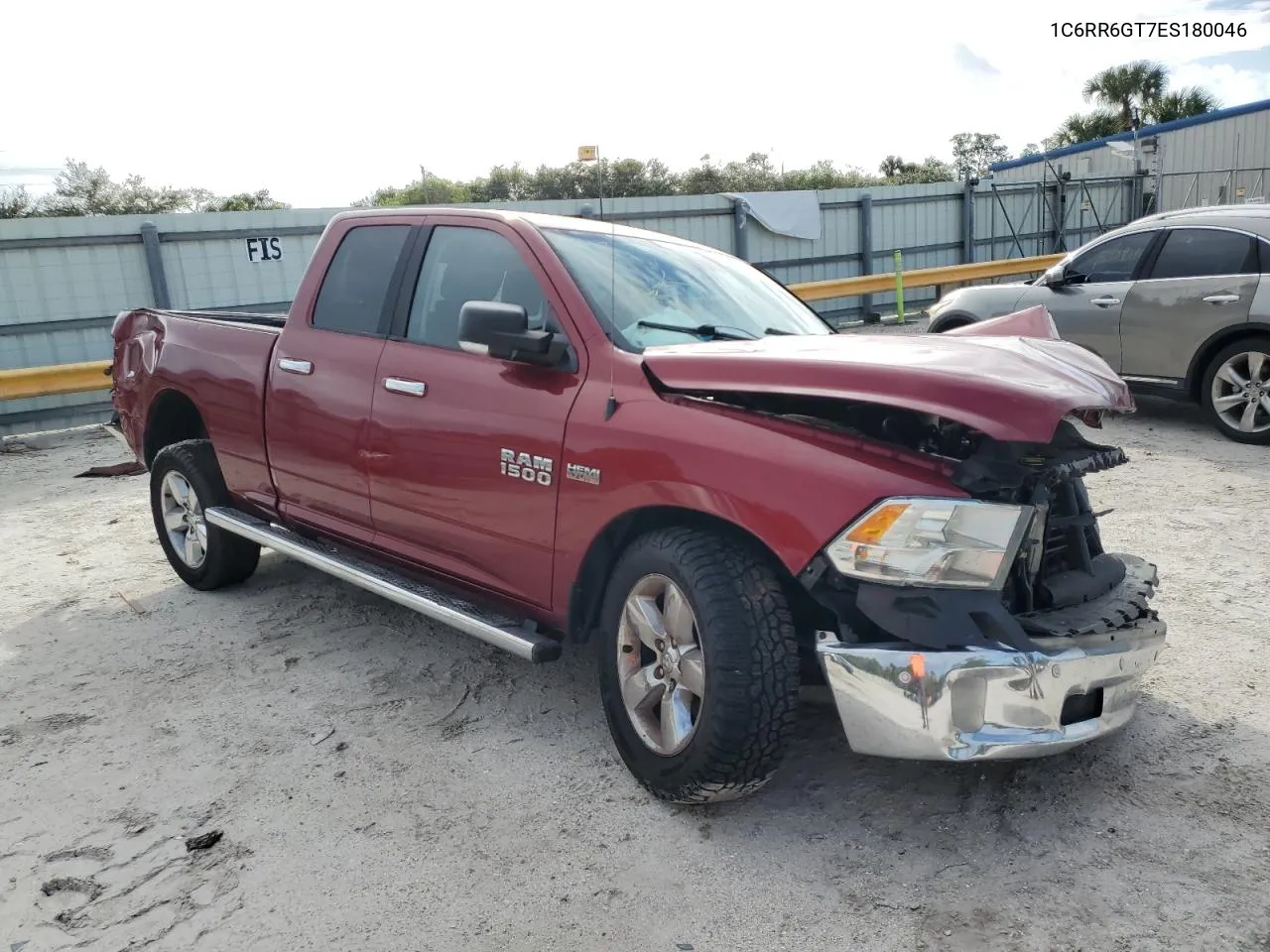 2014 Ram 1500 Slt VIN: 1C6RR6GT7ES180046 Lot: 77005834