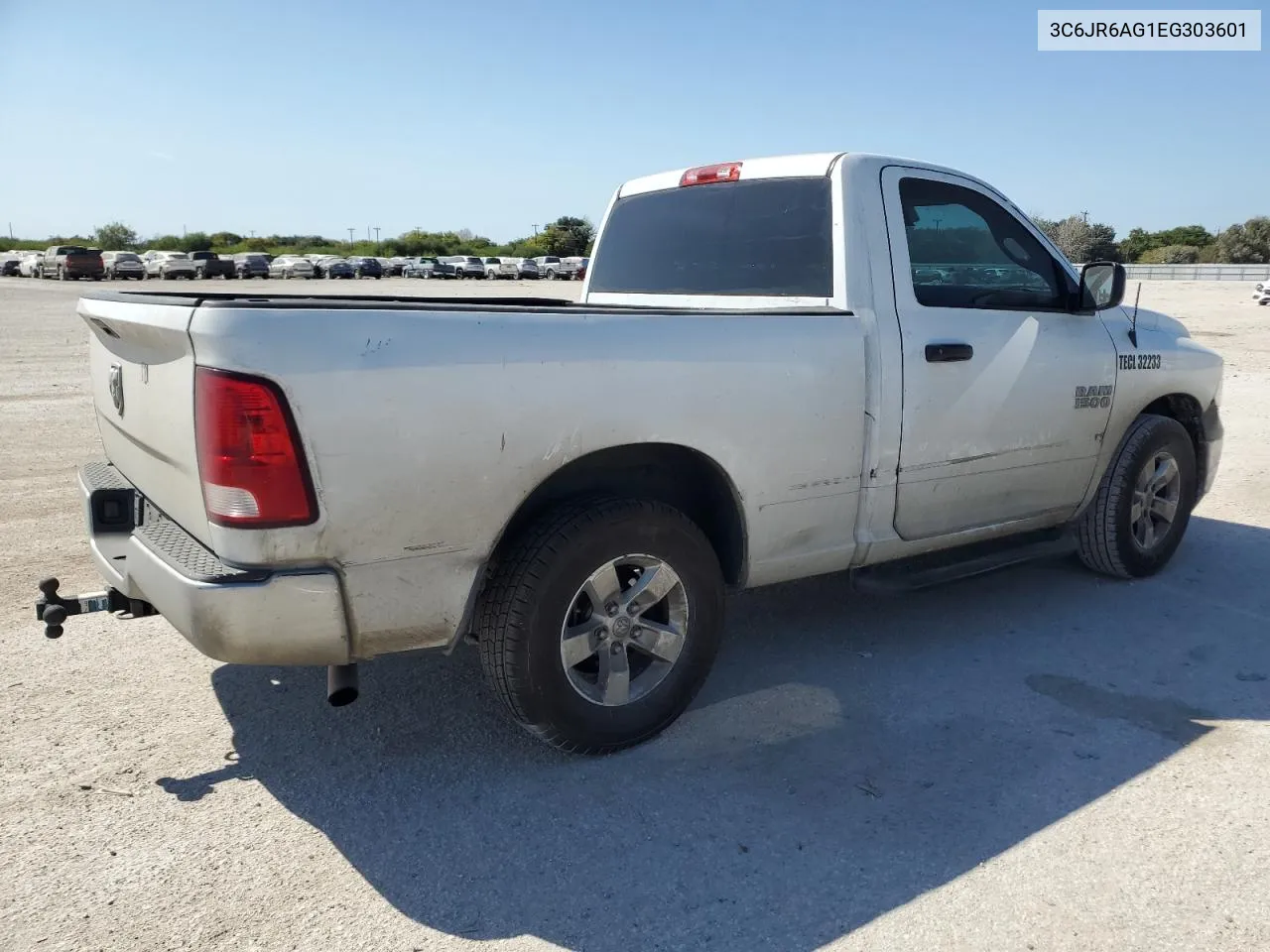 2014 Ram 1500 St VIN: 3C6JR6AG1EG303601 Lot: 77099594