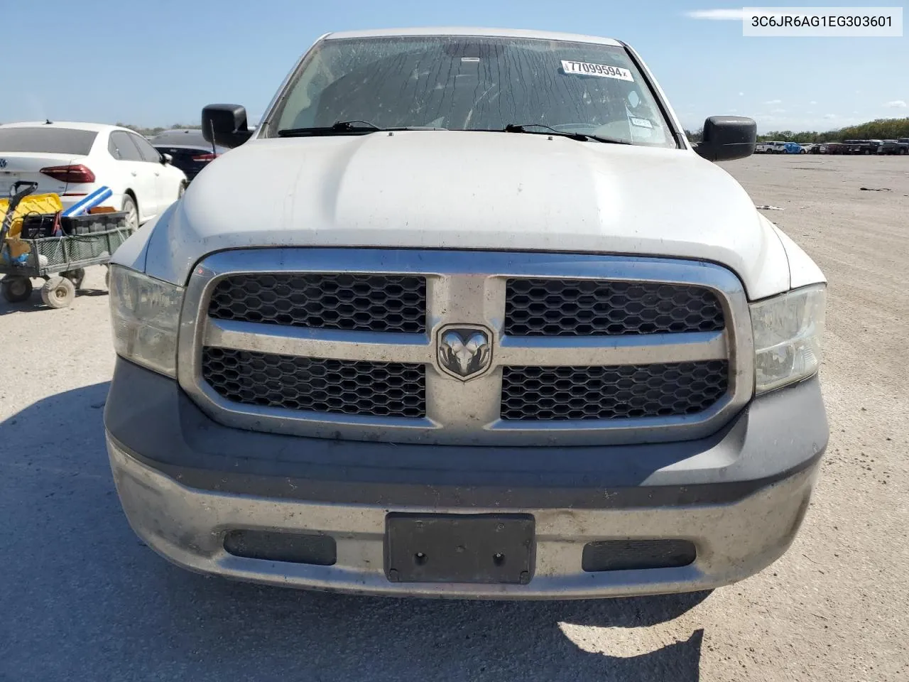 2014 Ram 1500 St VIN: 3C6JR6AG1EG303601 Lot: 77099594