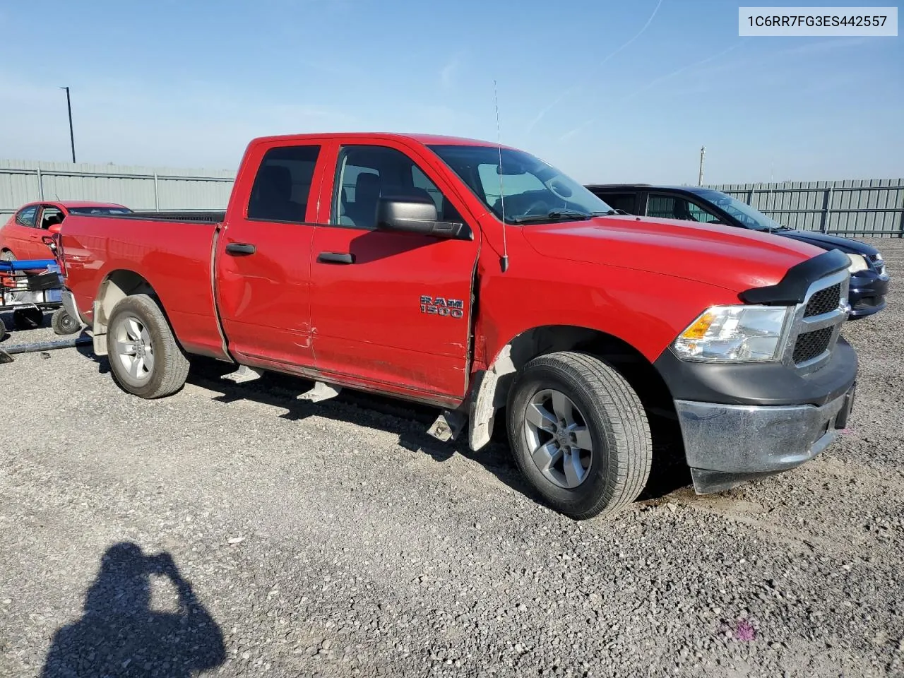 2014 Ram 1500 St VIN: 1C6RR7FG3ES442557 Lot: 77113644