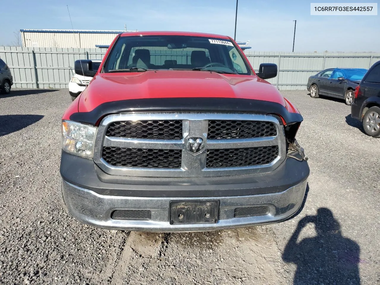 2014 Ram 1500 St VIN: 1C6RR7FG3ES442557 Lot: 77113644