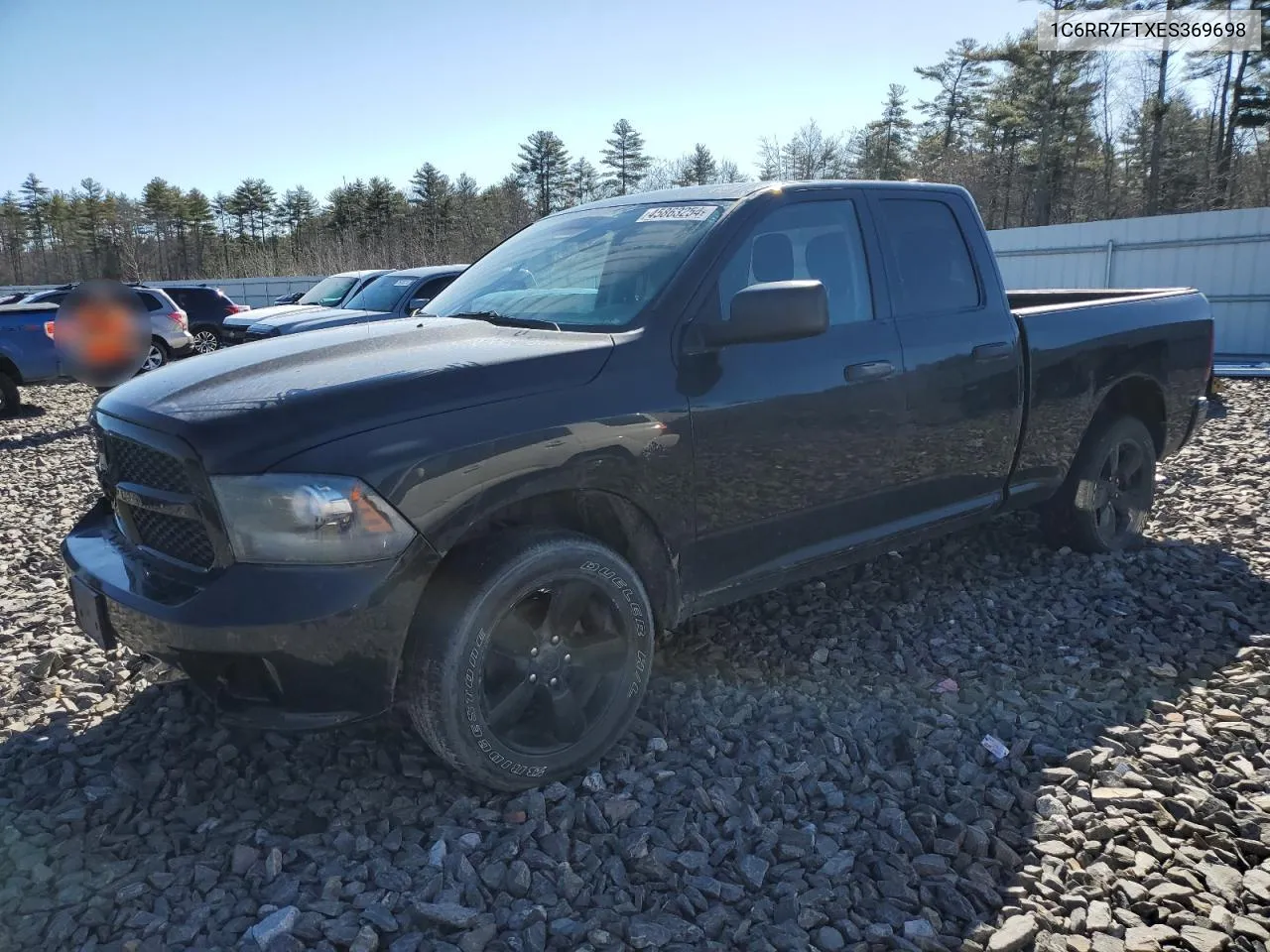 2014 Ram 1500 St VIN: 1C6RR7FTXES369698 Lot: 77469174