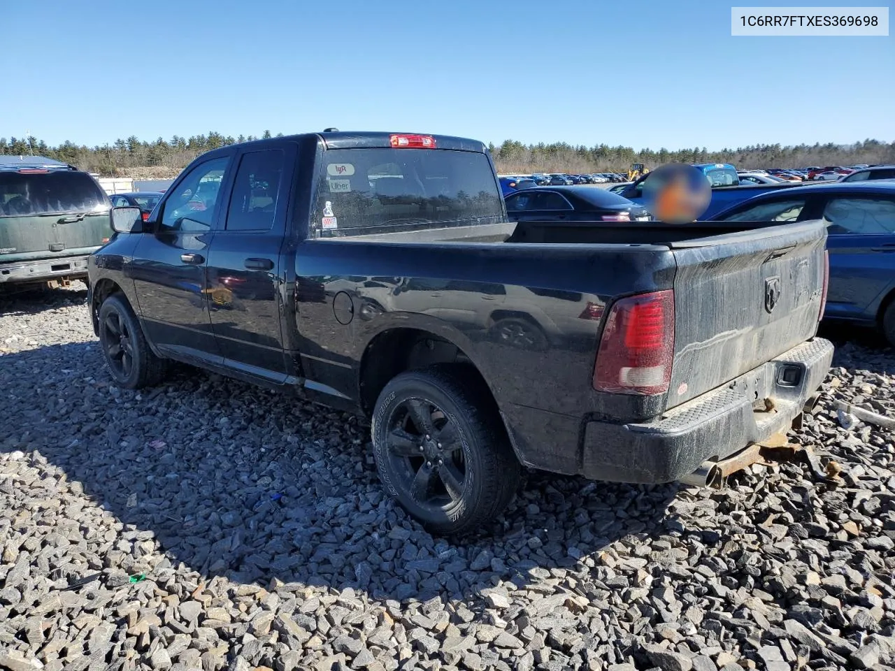 2014 Ram 1500 St VIN: 1C6RR7FTXES369698 Lot: 77469174