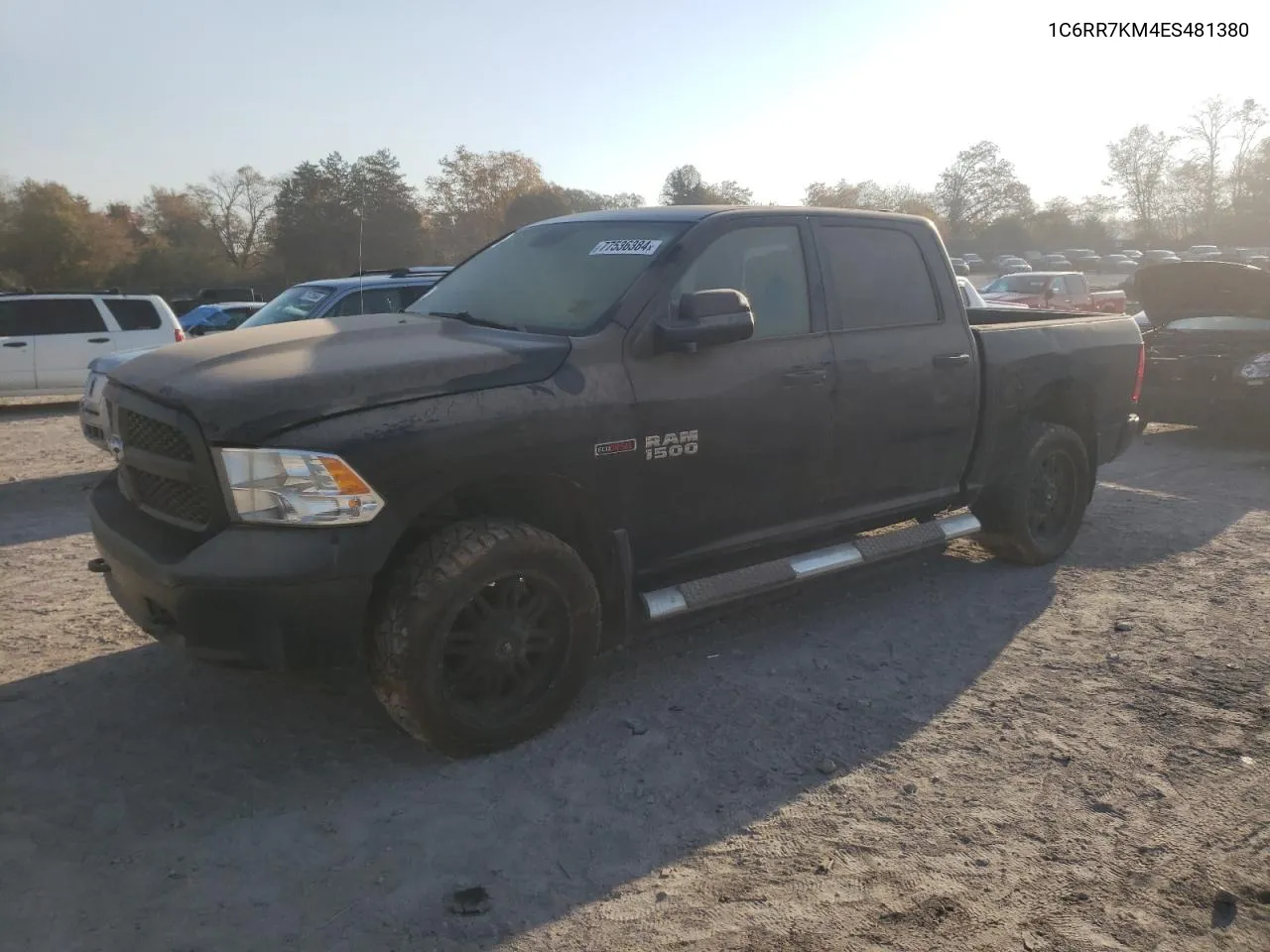 2014 Ram 1500 St VIN: 1C6RR7KM4ES481380 Lot: 77536384