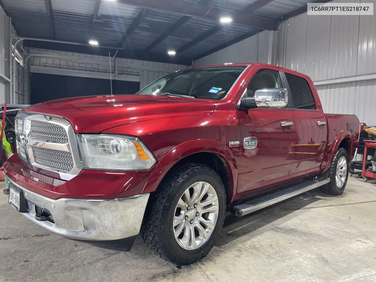 2014 Ram 1500 Longhorn VIN: 1C6RR7PT1ES218747 Lot: 77667514