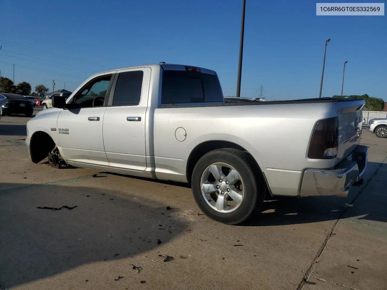 2014 Ram 1500 Slt VIN: 1C6RR6GT0ES332569 Lot: 77758214