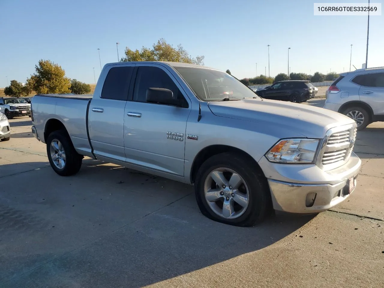 2014 Ram 1500 Slt VIN: 1C6RR6GT0ES332569 Lot: 77758214