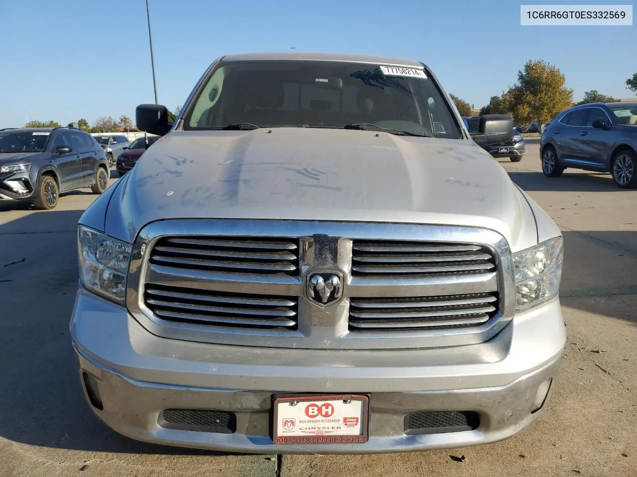 2014 Ram 1500 Slt VIN: 1C6RR6GT0ES332569 Lot: 77758214