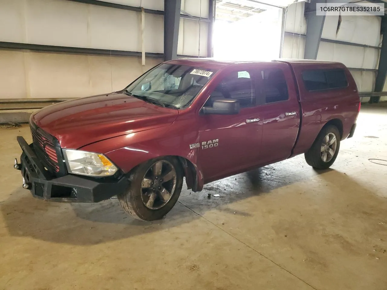 2014 Ram 1500 Slt VIN: 1C6RR7GT8ES352185 Lot: 78072074