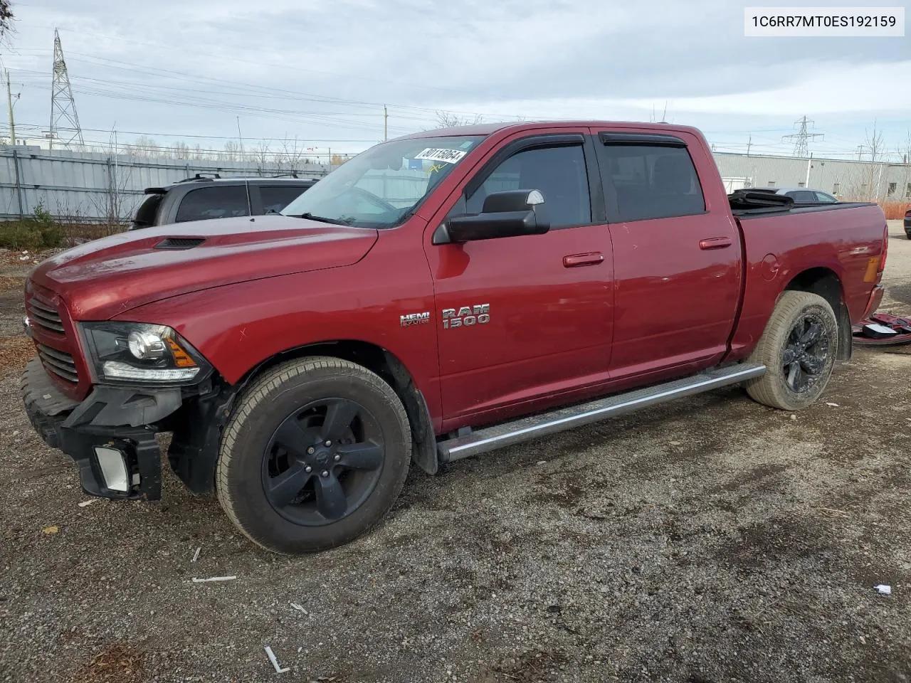 2014 Ram 1500 Sport VIN: 1C6RR7MT0ES192159 Lot: 80115064