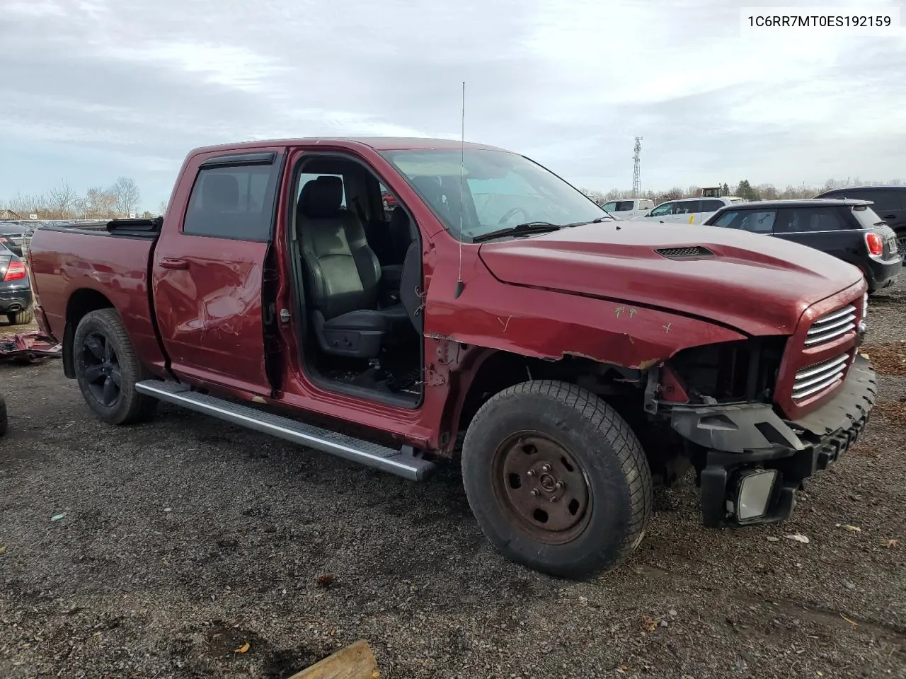 2014 Ram 1500 Sport VIN: 1C6RR7MT0ES192159 Lot: 80115064