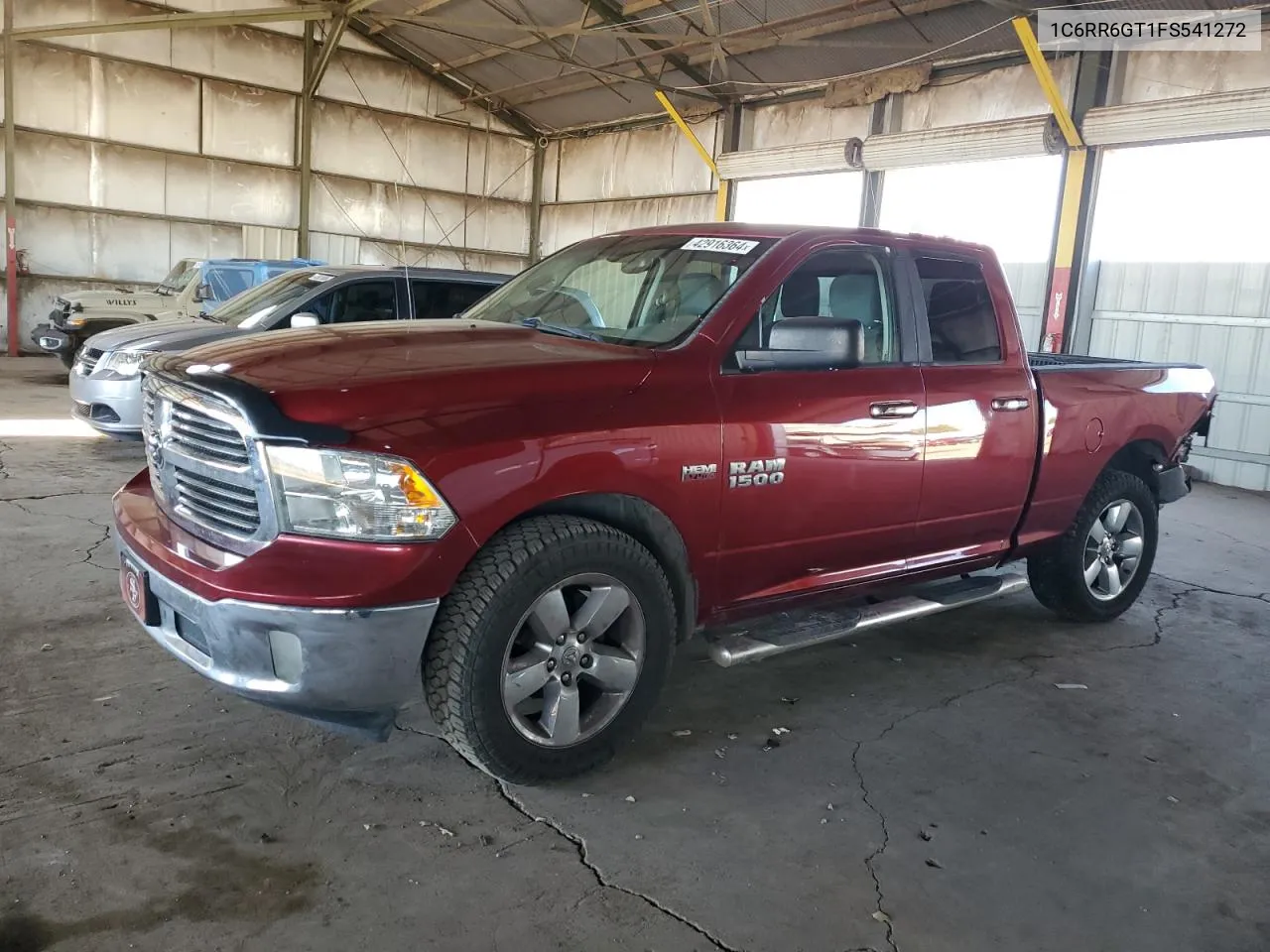 1C6RR6GT1FS541272 2015 Ram 1500 Slt