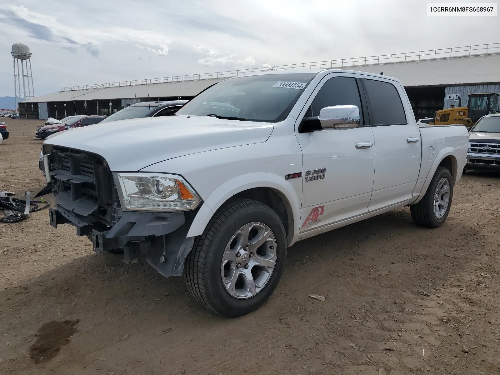 2015 Ram 1500 Laramie VIN: 1C6RR6NM8FS668967 Lot: 48600554