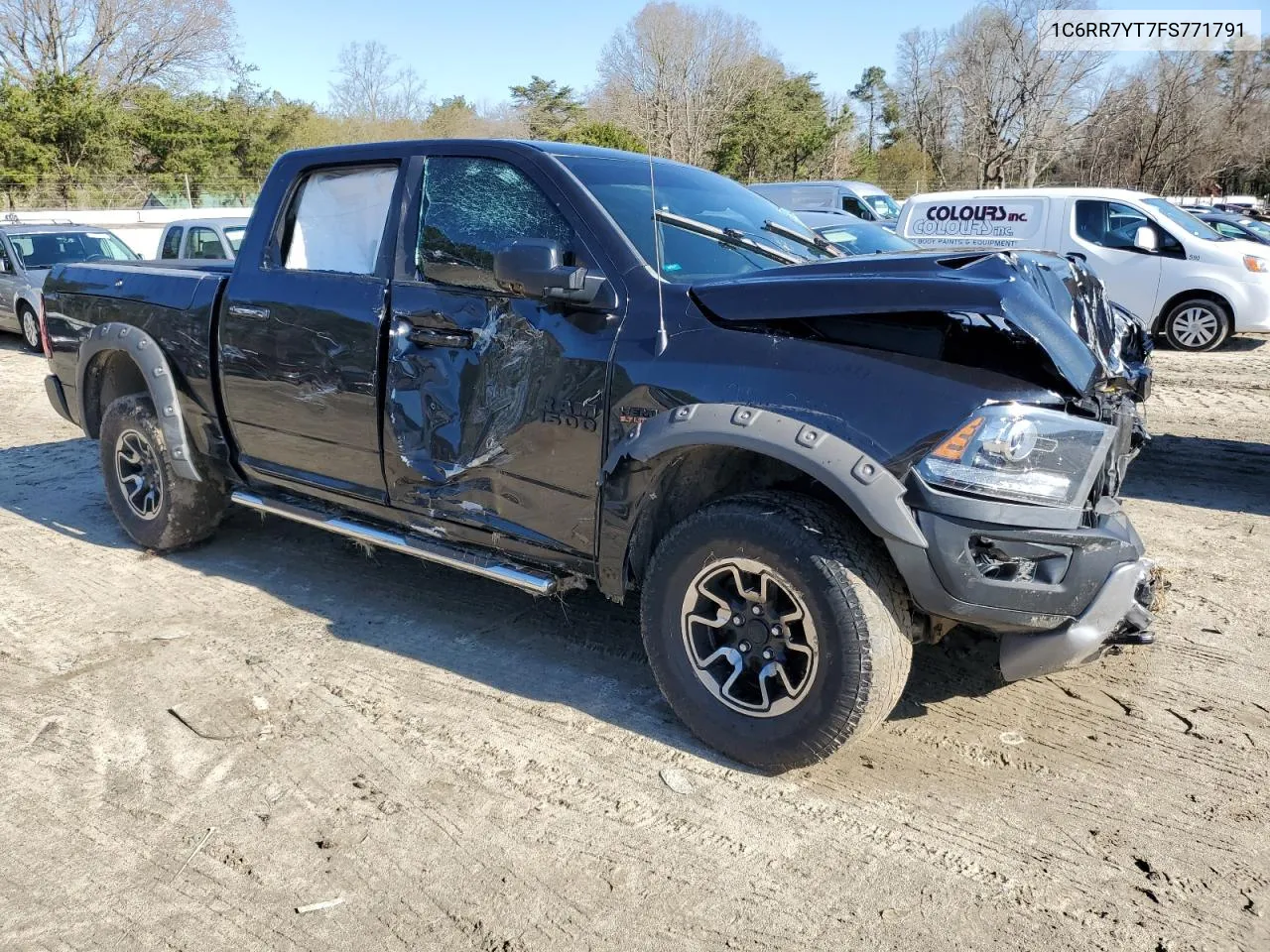 2015 Ram 1500 Rebel VIN: 1C6RR7YT7FS771791 Lot: 49873094