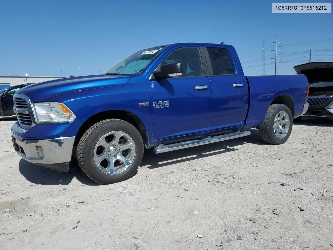 2015 Ram 1500 Slt VIN: 1C6RR7GT0FS616212 Lot: 53499424