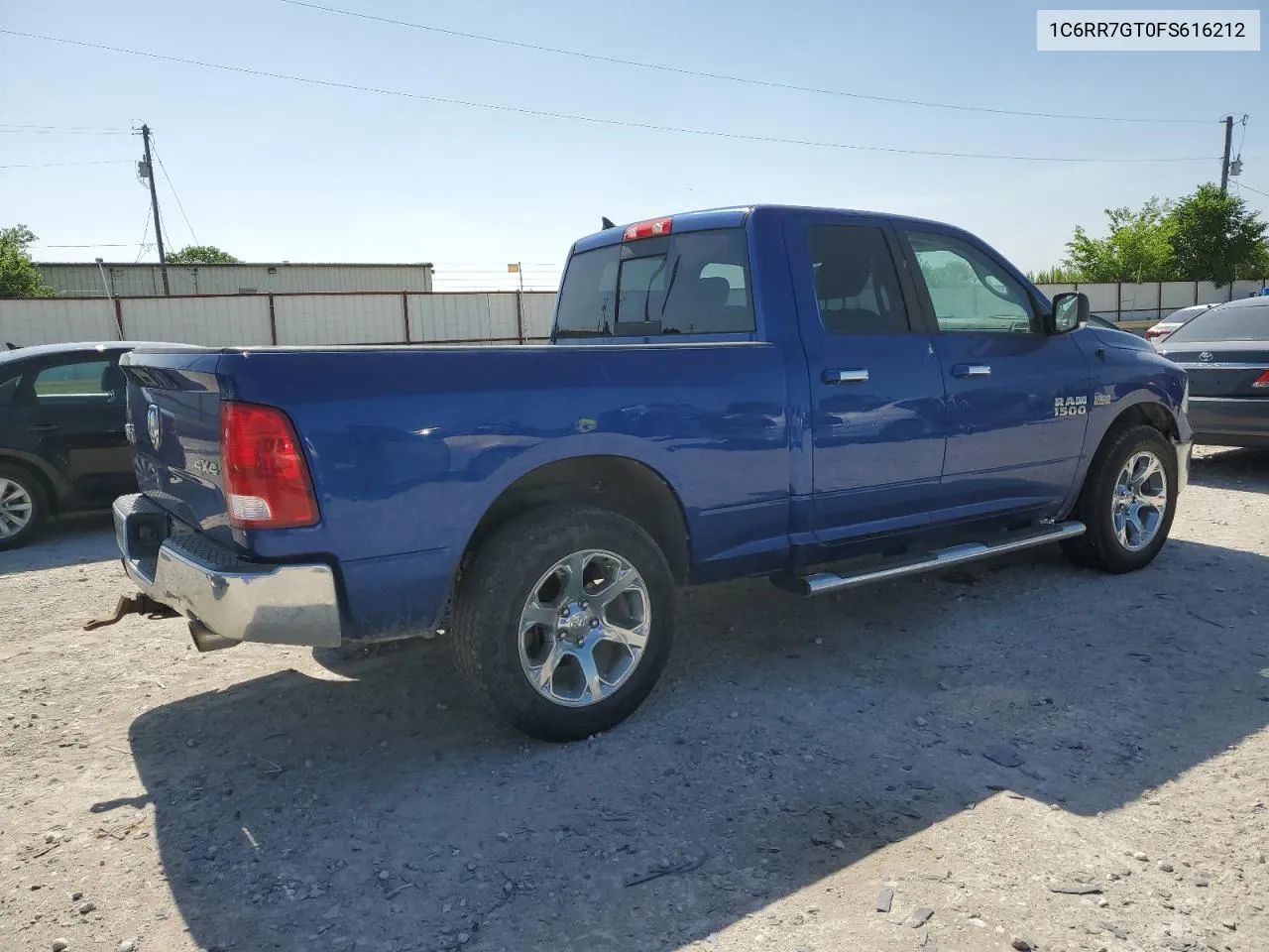 1C6RR7GT0FS616212 2015 Ram 1500 Slt