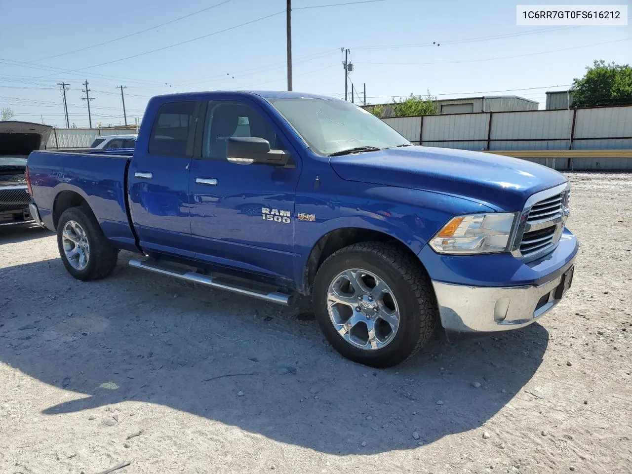 2015 Ram 1500 Slt VIN: 1C6RR7GT0FS616212 Lot: 53499424